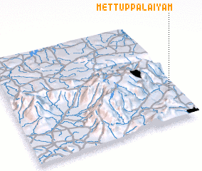 3d view of Mettuppālaiyam