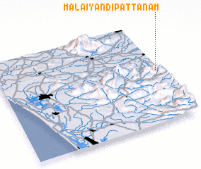 3d view of Malaiyāndipattanam