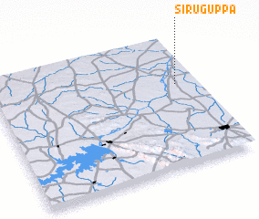 3d view of Siruguppa