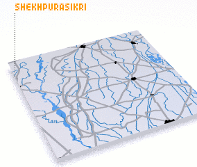 3d view of Shekhpura Sīkri