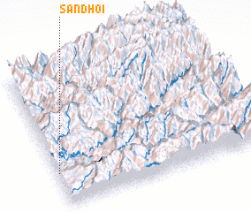 3d view of Sandhoi