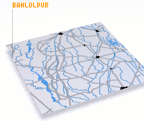 3d view of Bahlolpur