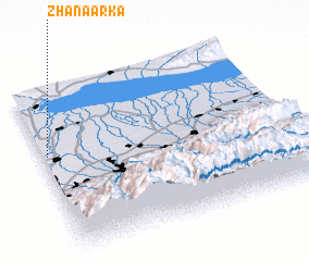 3d view of Zhanaarka