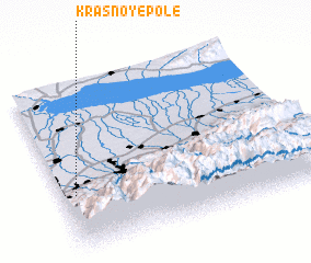 3d view of Krasnoye Pole