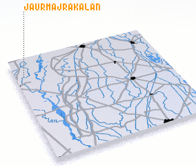 3d view of Jaur Mājra Kalān