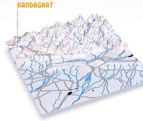 3d view of Kandāghāt