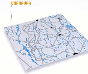 3d view of Dhanaura