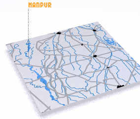 3d view of Mānpur