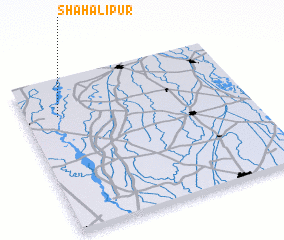 3d view of Shāhalīpur