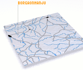 3d view of Borgaon Manju