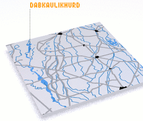 3d view of Dabkauli Khurd