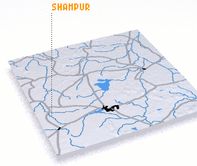 3d view of Shāmpur