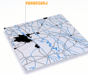 3d view of Pahārganj
