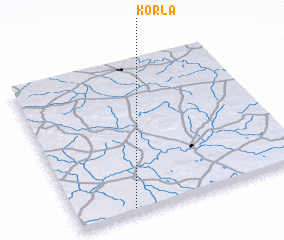 3d view of Korla