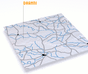 3d view of Dhāmni