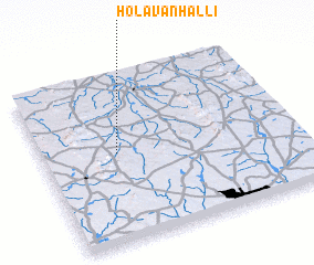 3d view of Holavanhalli