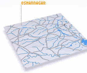 3d view of Osmānnagar