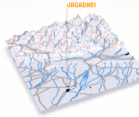 3d view of Jagādhri