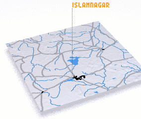 3d view of Islāmnagar