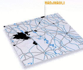 3d view of Manjhāoli