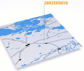 3d view of Zaozërnaya