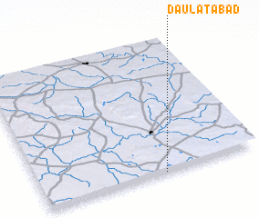 3d view of Daulatābād