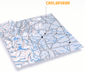 3d view of Cholapuram