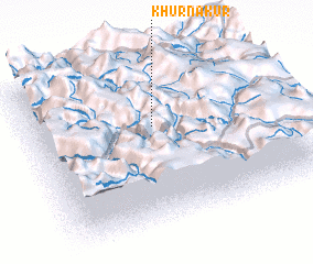 3d view of Khurna Kur