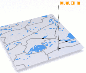 3d view of Kovalevka