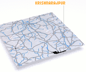 3d view of Krishnarājpur