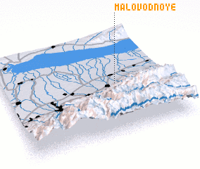 3d view of Malovodnoye