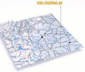 3d view of Kalugumalai