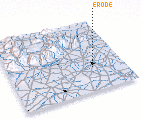 3d view of Erode
