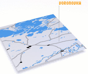 3d view of Voronovka