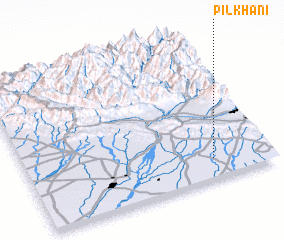 3d view of Pilkhani