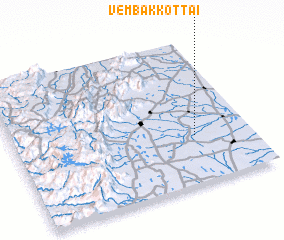 3d view of Vembakkottai