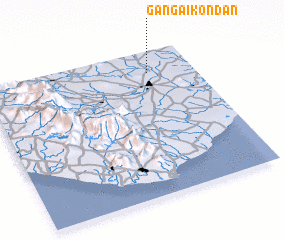 3d view of Gangaikondān