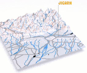 3d view of Jīgarh