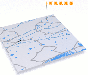 3d view of Konovalovka