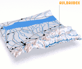 3d view of Aul Baubek