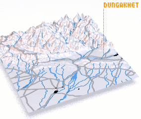 3d view of Dungākhet