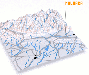 3d view of Malwāra