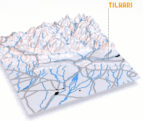 3d view of Tilwāri