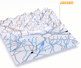 3d view of Jākhan