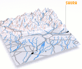 3d view of Saura