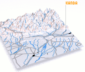 3d view of Kānda