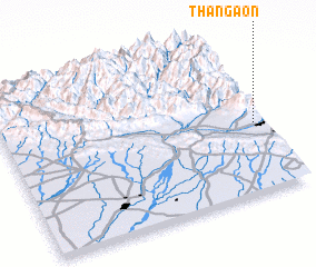 3d view of Thangaon