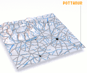 3d view of Pottanūr