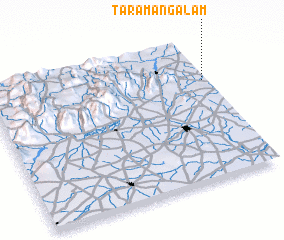 3d view of Tāramangalam