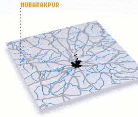 3d view of Mubārakpur